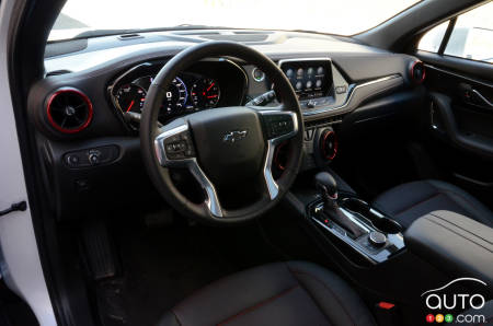 2020 Chevrolet Blazer RS, interior